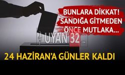 24 Haziran Seçimlerinde Nasıl Oy Kullanacağım?