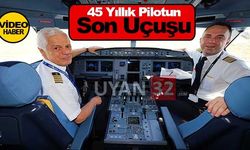 45 Yıllık THY Pilotunun Veda Uçuşu