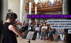 Eğirdir Klasik Müzik Festivali Final Konseri Cumartesi