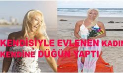 Evlenecek Erkek Bulamayınca Kendisiyle Evlendi