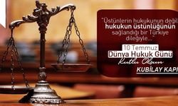 Kubilay Kapı'dan Dünya Hukuk Günü Mesajı