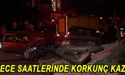 Yedişehitler Mahallesinde Korkunç Kaza