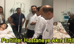 İçişleri Bakanı Soylu Hastanede Yaralıları Ziyaret Etti