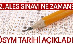 ALES/2 Sınavı Ne Zaman Yapılacak?