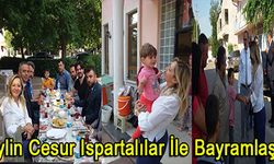 Aylin Cesur Ispartalı Hemşerileriyle Bayramlaştı