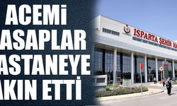 Isparta'da 40 Acemi Kasap Hastaneye Koştu