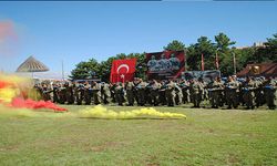 Eğirdir Dağ Komando Okulu ve Eğitim Merkezi'nde Asteğmenler Ant İçti