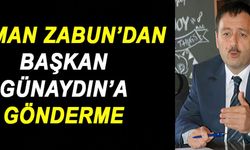 Osman Zabun'dan Başkan Yusuf Ziya Günaydın'ı Eleştirdi