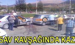 Isparta - Sav Yolu Maddi Hasarlı Kaza