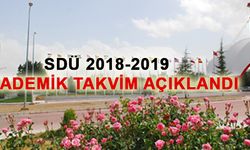 Sdü 2018-2019 akademik Takvimi Açıklandı