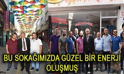 Başkan Günaydın Şemsiyeli Sokakta Esnaf Ziyaretinde Bulundu