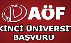 AÖF İkinci Üniversite Başvuruları Başladı?