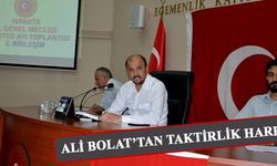 Ali Bolat'tan Taktirlik Hareket