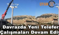 Davrazda Yeni Teleferik Çalışmaları Devam Ediyor