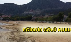 Eğirdir Gölü Kuruyor