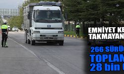 Isparta'da Emniyet Kemeri Takmayan 266 Sürücüye Ceza Yağdı