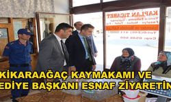 KIRÇUVAL ve ÇARKACI Ahilik Haftasında Esnaf Ziyaretinde