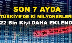 Türkiye'de Ki Milyonerlerlere 7 Ayda 22 Bin Kişi Katıldı