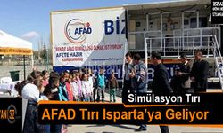 AFAD Tırı Isparta'ya Geliyor