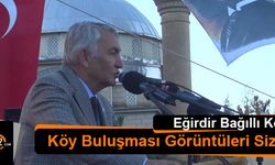 Eğirdir Bağıllı Köyü Köy Buluşması Renkli Geçti