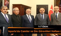 Isparta’da Camiler ve Din Görevlileri Haftası