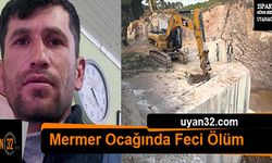 Mermer Ocağında Feci Ölüm