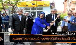 Yusuf Ziya Günaydın Hızırbey muhtarlığı Tarafından Düzenlenen Aşure Gününe Katılım Sağladı