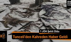 Tunceli'den Kahreden Haber Geldi 1 Asker Soğuktan Şehit Düştü