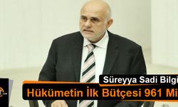 Cuhmurbaşkanlığı Hükümet Sistemi'nin Bütçesi 961 milyar