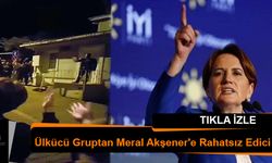 Ülkücü Gruptan Meral Akşener'e Rahatsız Edici Protesto