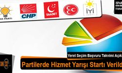 Partilerde Yerel Seçim Aday Adaylığı Başvuru Takvimi Açıklandı