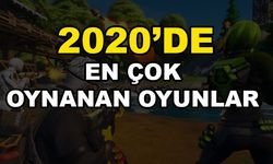 2020 En Çok Oynanan Oyunlar