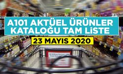 A101 Aktüel 23 Mayıs 2020 Kataloğu İndirimli Güncel Fiyat Listesi