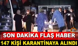 Isparta’da 147 Kişi Karantinaya Alındı