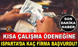 Kısa Çalışma Ödeneğine Isparta'da Kaç Firma Başvurdu?