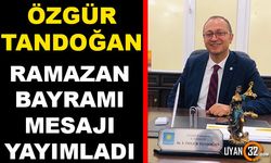 Özgür Tandoğan'dan Ramazan Bayramı Mesajı