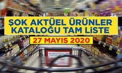 ŞOK Aktüel 27 Mayıs 2020 Ürünler Kataloğu