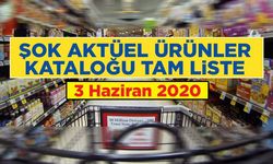 Şok Aktüel 3 Haziran 2020 - Şok'ta Bu Hafta En Dikkat Çeken İndirimli Ürünler