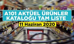 A101 11 Haziran 2020 Aktüel Kataloğu İndirimli Güncel Fiyat Listesi