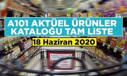 A101 18 Haziran 2020 Aktüel Ürünler Kataloğu