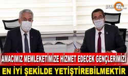 “Amacımız Memleketimize Hizmet Edecek Gençlerimizi En İyi Şekilde Yetiştirebilmektir”