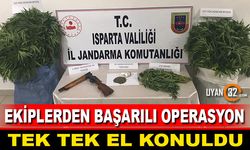 Isparta'da Uyuşturucu Operasyonu: Tek Tek El Konuldu