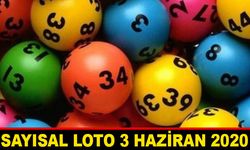 Sayısal Loto 3 Haziran 2020 Sonuçları