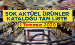 Şok Aktüel 1 Temmuz 2020- Şok Market’te Bu Hafta