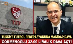 Gökmenoğlu'ndan TFF'ye 32.00 Liralık Manevi Tazminat Davası