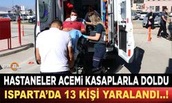 Isparta'da Kurban Bayramı'nın İlk Gününde 13 Acemi Kasap Yaralandı..!