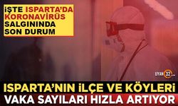 Isparta'nın İlçe ve Köylerinde Koronavirüs Vakaları Hızla Yükseliyor..!