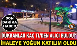 Kaymakkapı Meydanı'ndaki Dükkanlar Yoğun Katılımlı İhaleye Çıktı