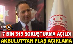 Isparta'da 7 Bin 315 Soruşturma Açıldı