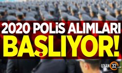 2020 Polis Alımları Başlıyor